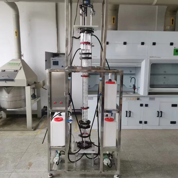 往復轉盤萃取塔