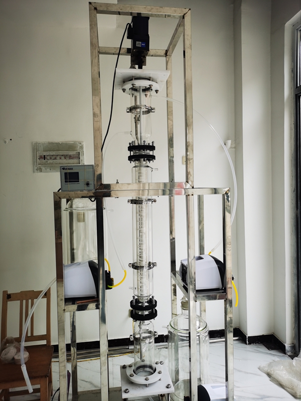 玻璃轉(zhuǎn)盤萃取塔